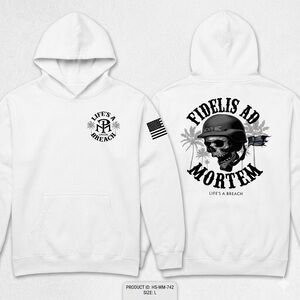 Life’s A Breach "Fidelis Ad Mortem" Tactical Hoodie